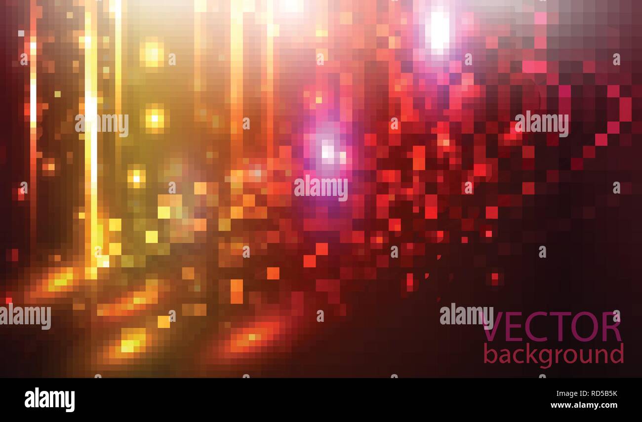 Lines composed of glowing backgrounds Stock Vector