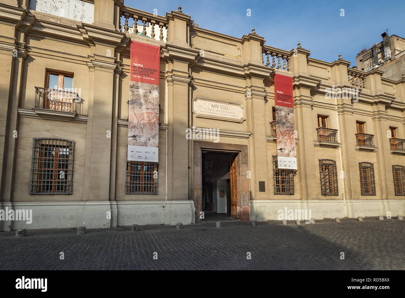 Pre-columbian Art Museum - Santiago, Chile Stock Photo