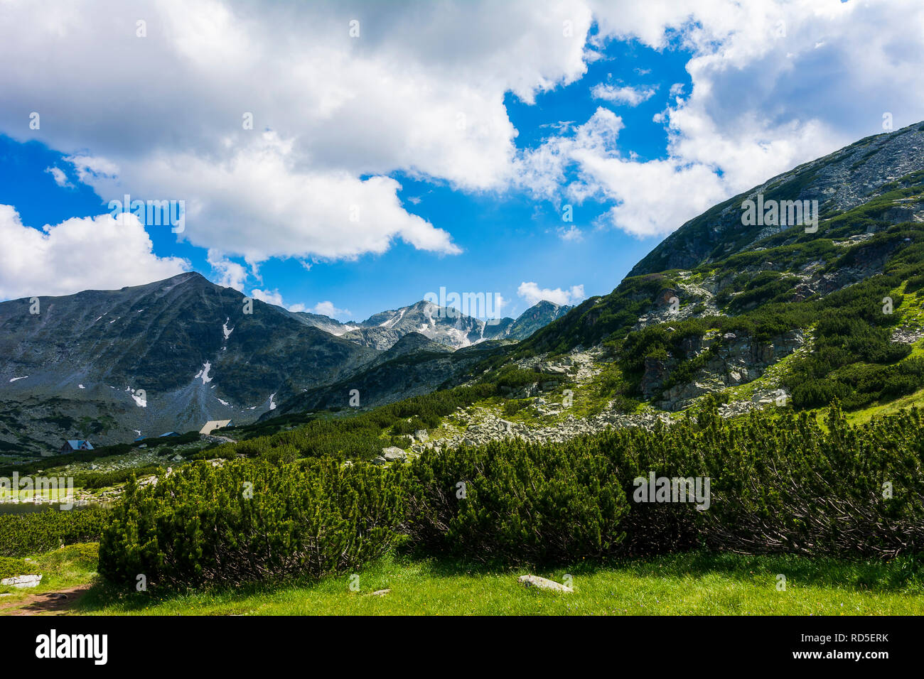 Musala peak, Rila mountain, Bulgaria Stock Photo