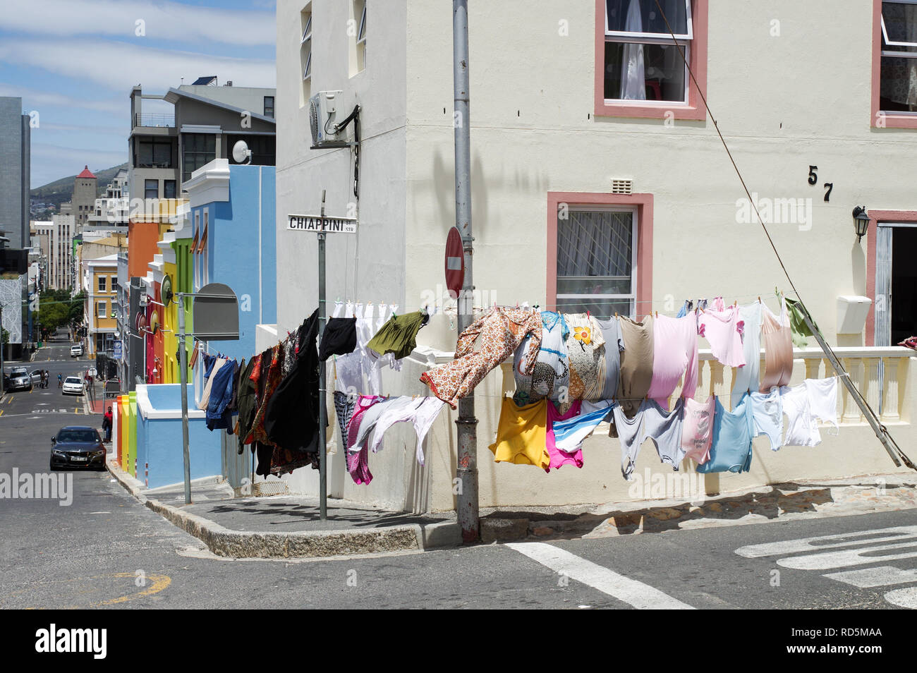 Colourful Bo Kaap Malay Quarter Neighbourhood In Cape Town South Africa Stock Photo Alamy