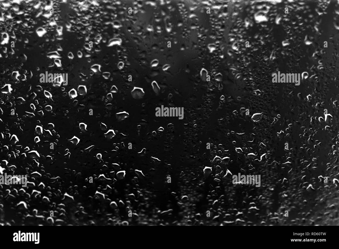 Condensation on glass Black and White Stock Photos & Images - Alamy