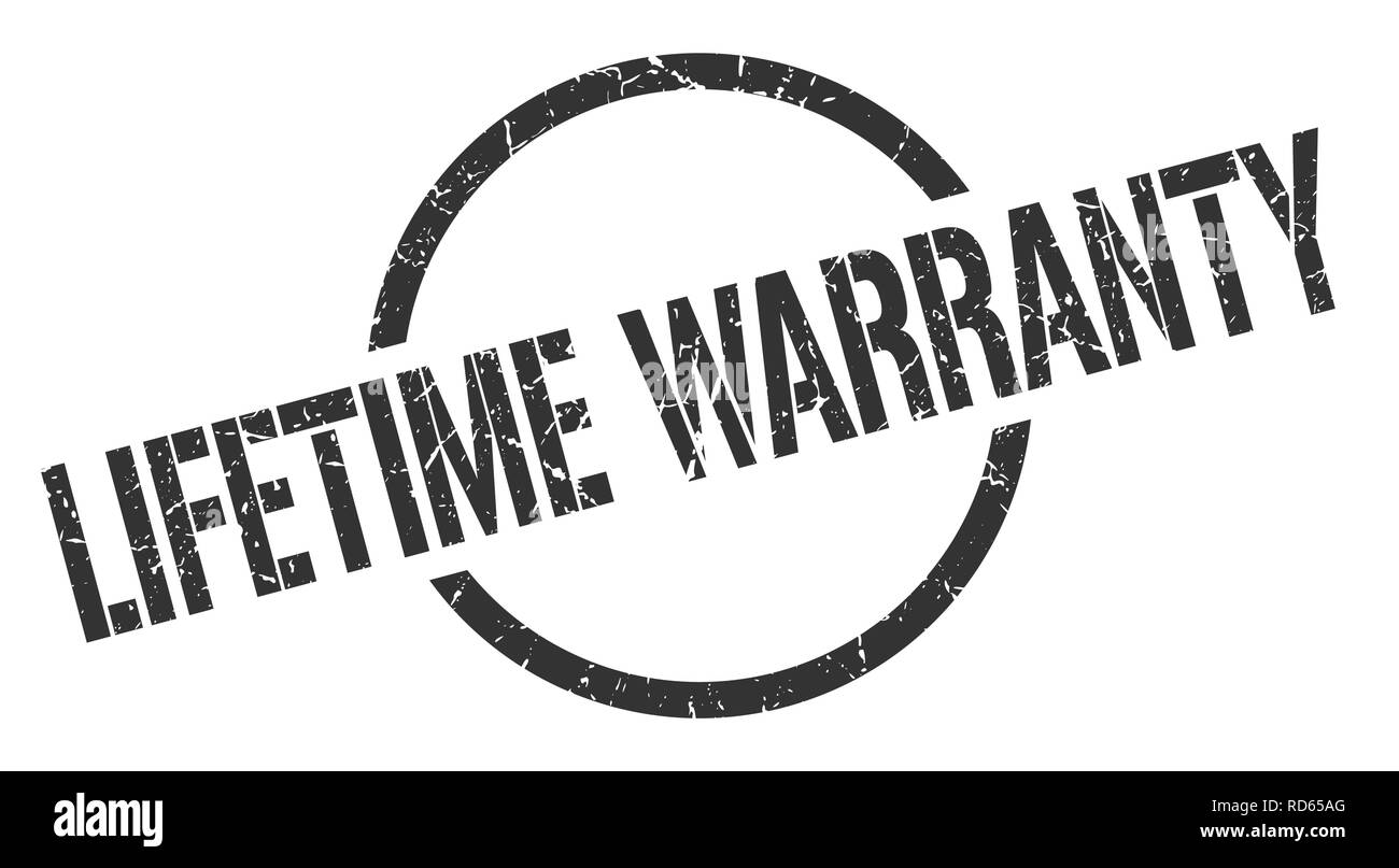 lifetime warranty black round stamp Stock Vector Image & Art Alamy