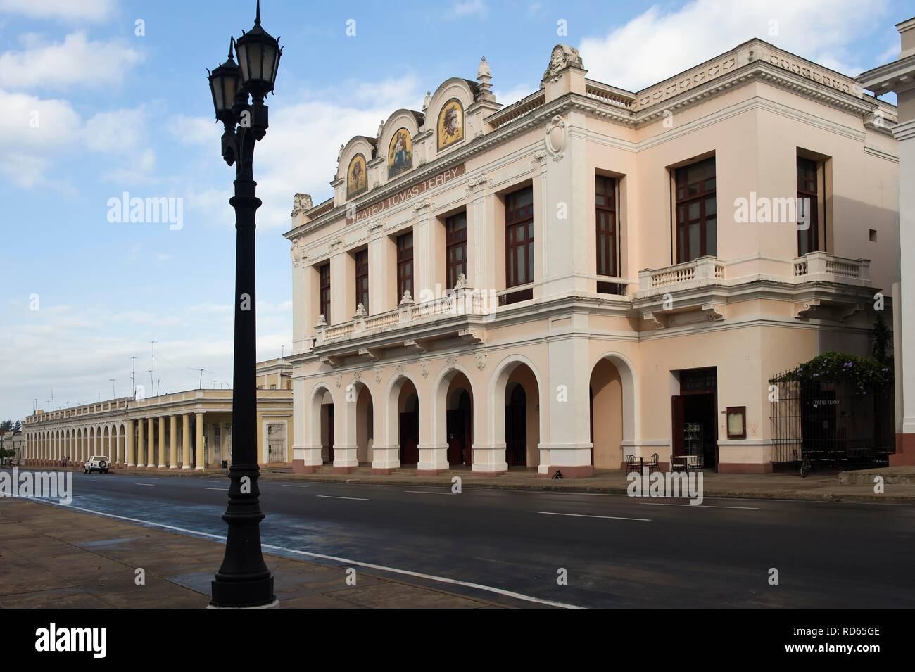 Teatro Tomas Terry theatre, Cienfuegos, Unesco World Heritage Site, Cuba Stock Photo