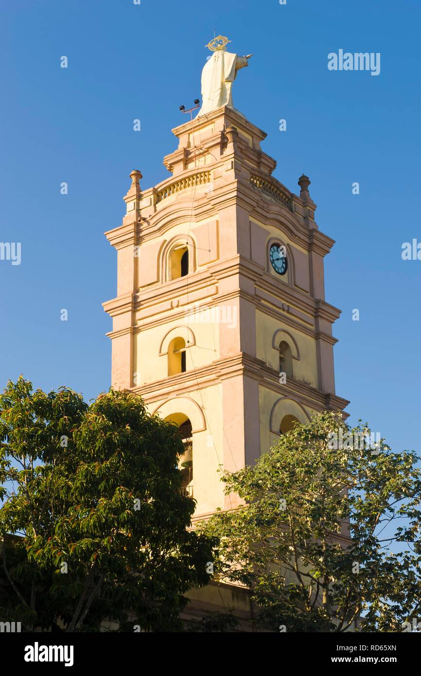 Camaguey Cathedral, Camagueey, Unesco World Heritage Site, Cuba, Caribbean Stock Photo