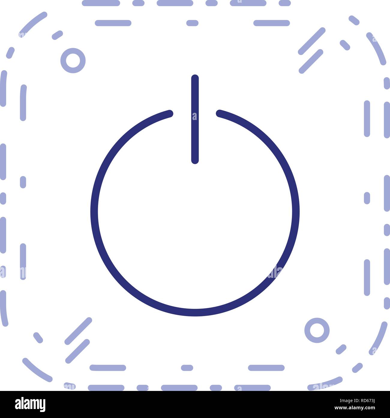 Vector Basic Icon Stock Vector