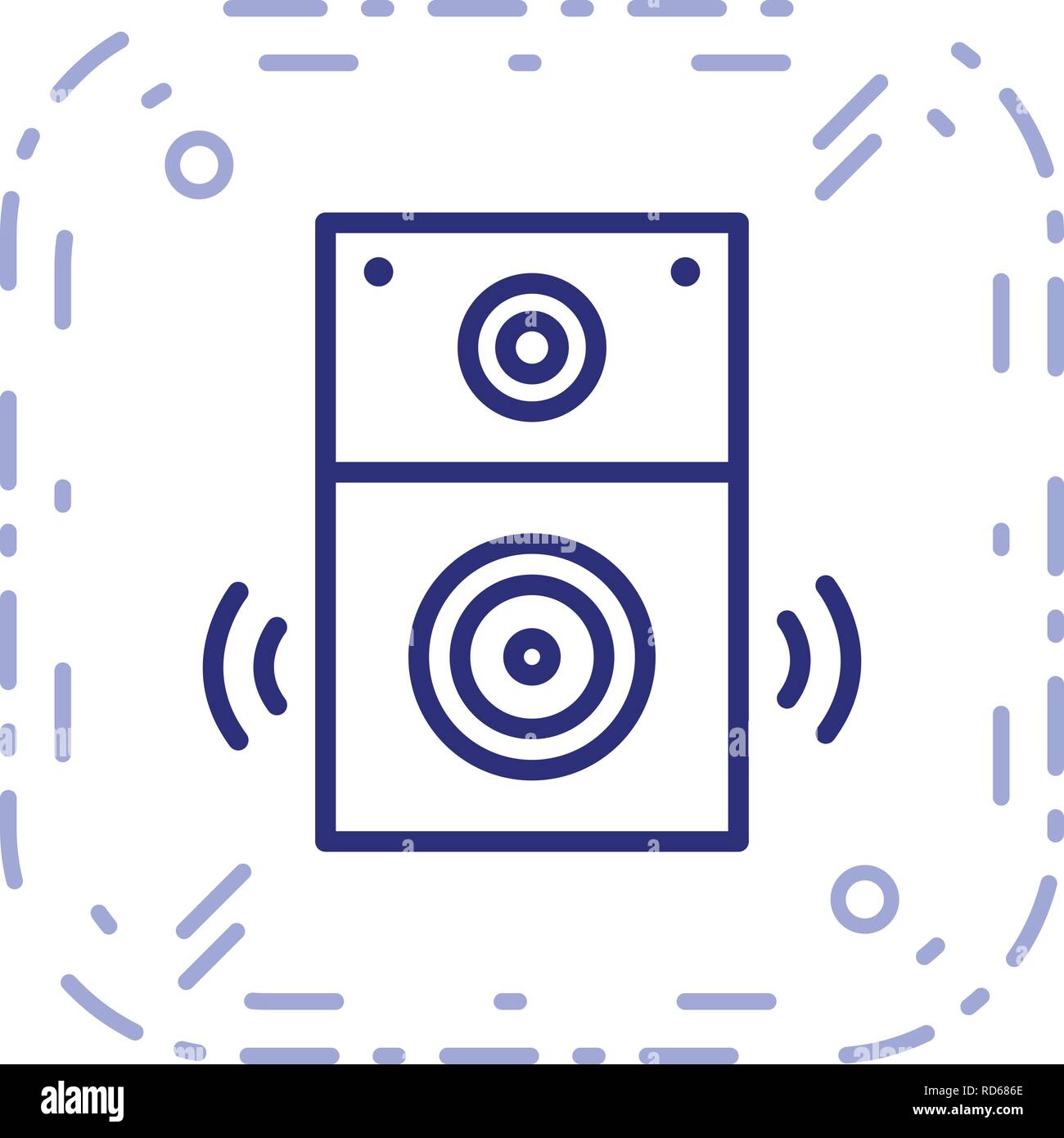 Vector Basic Icon Stock Vector