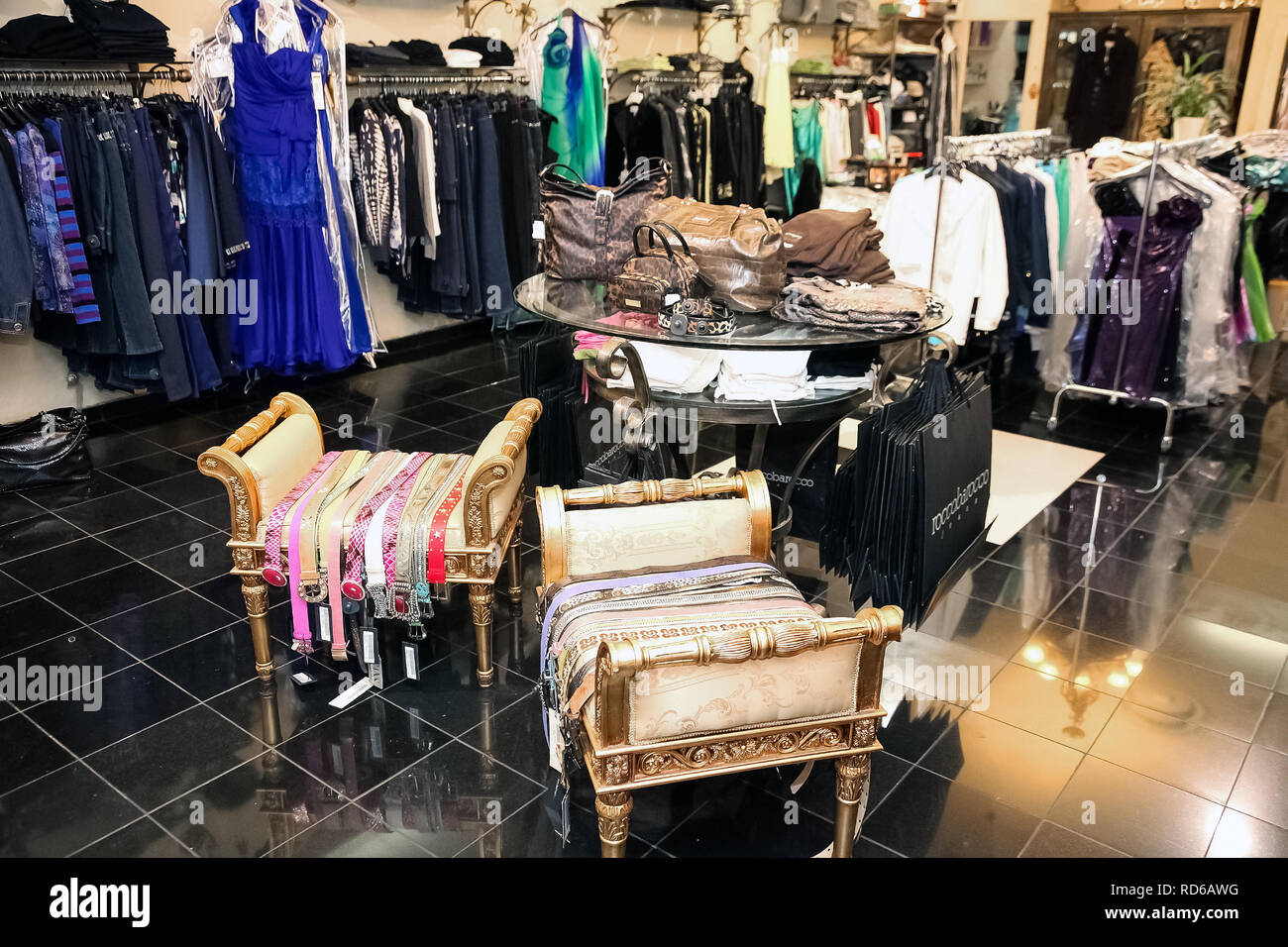 Johannesburg, South Africa April 27 2011 Interior of an UpMarket