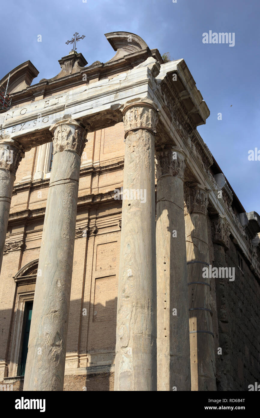 Ancient church, Rome Stock Photo - Alamy