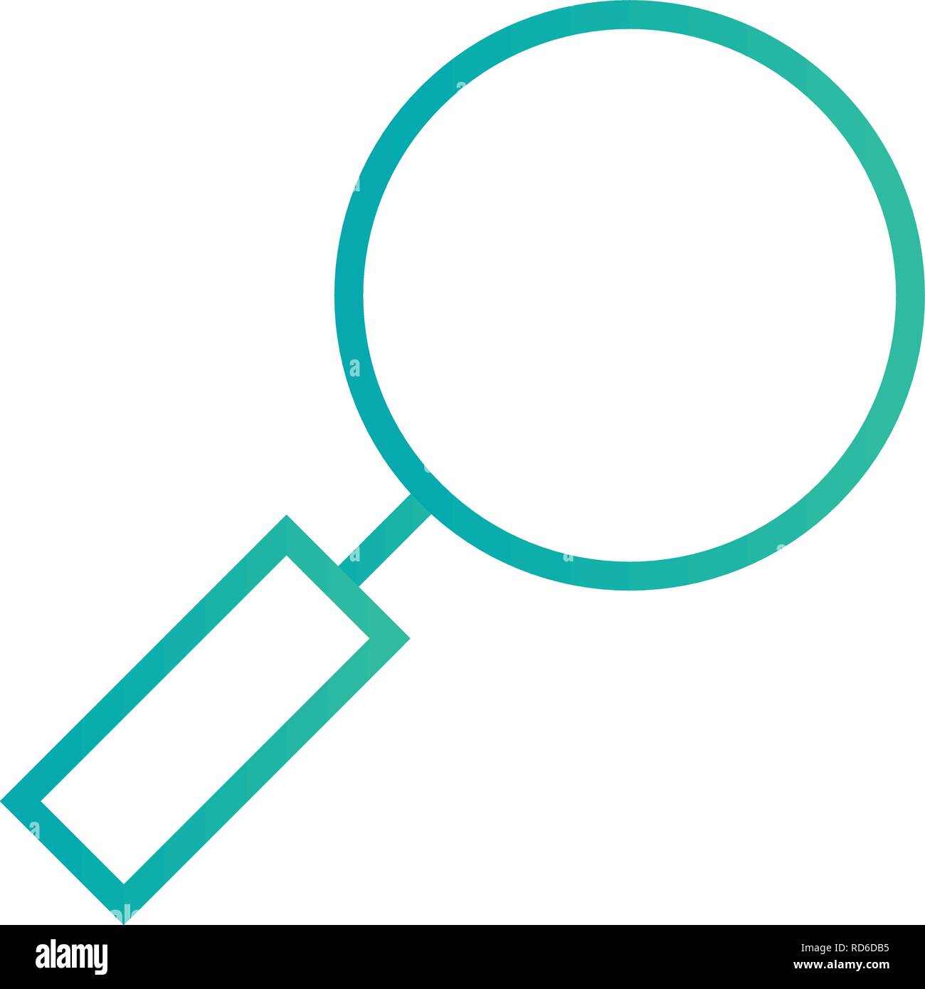Magnifying Glass Sign Icon Vector Illustration For Personal And Commercial Use... Clean Look Trendy Icon... Stock Vector