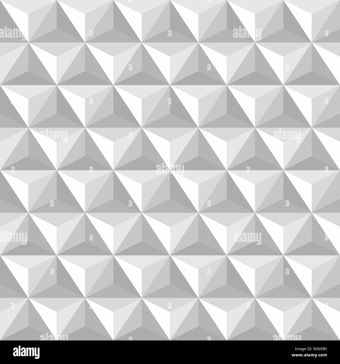 Abstract triangle background. White and grey geometric texture