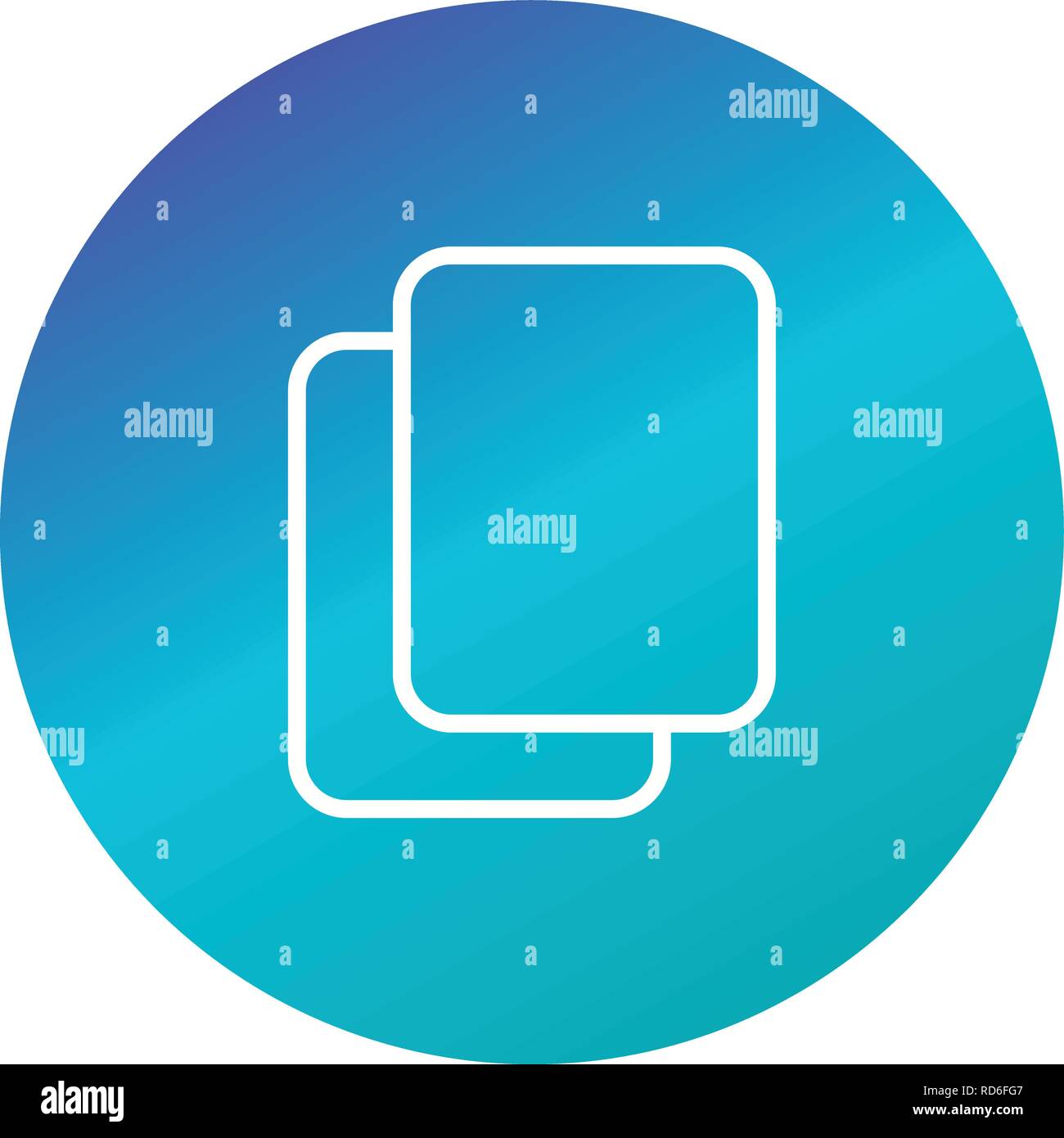 Copy Sign Icon Vector Illustration For Personal And Commercial Use ...