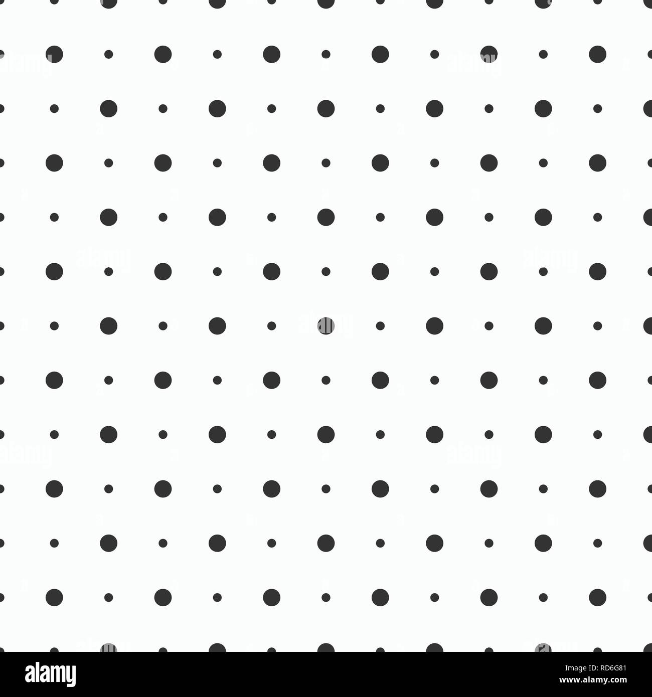 Vector seamless pattern. Abstract monochrome trendy pattern for fabric ...