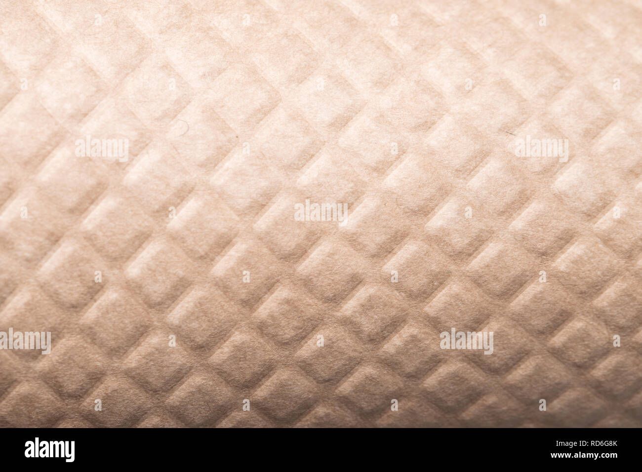 Paper texture and brown sheet. Stock Photo