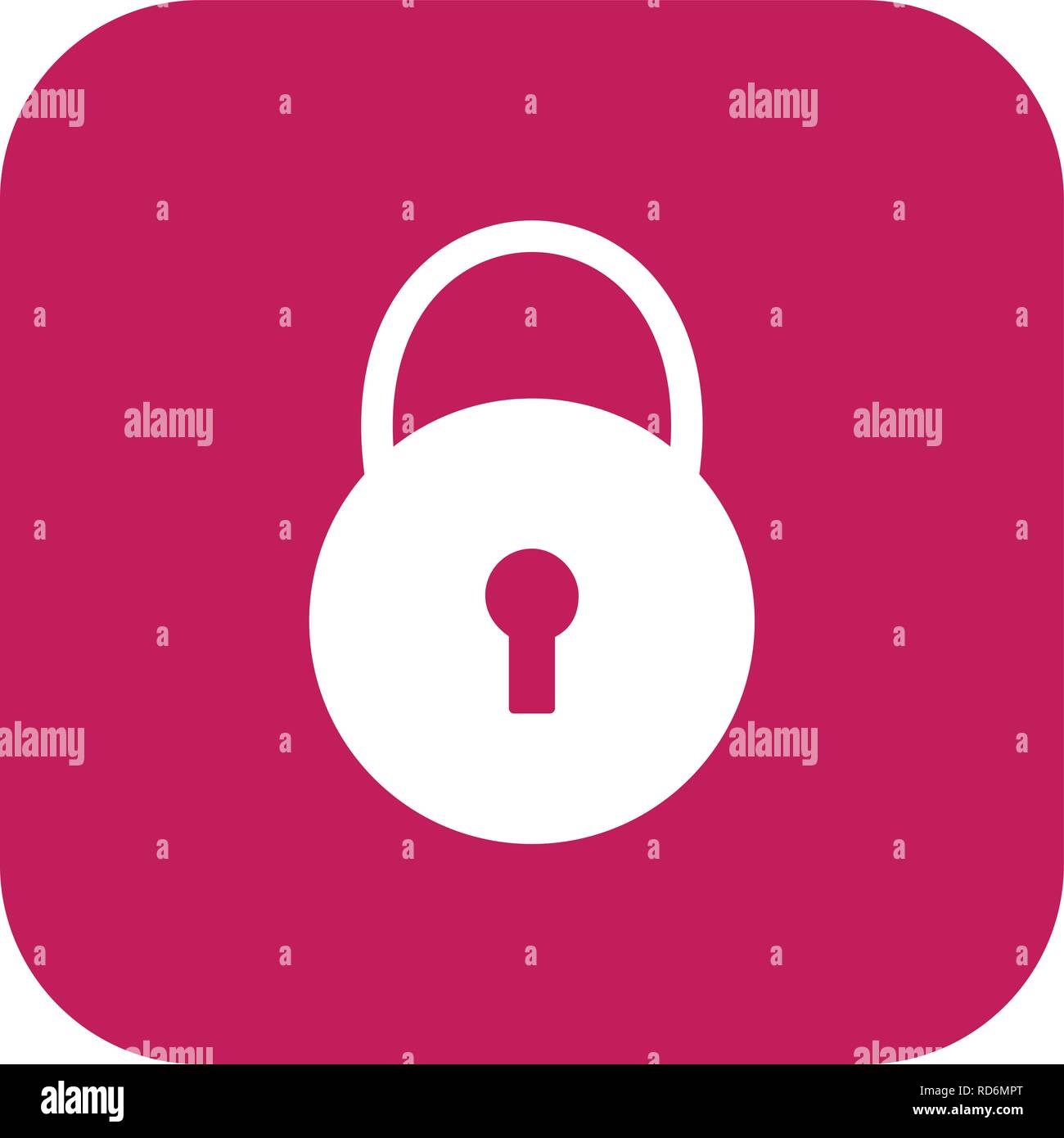 Padlock Sign Icon Vector Illustration For Personal And Commercial Use ...