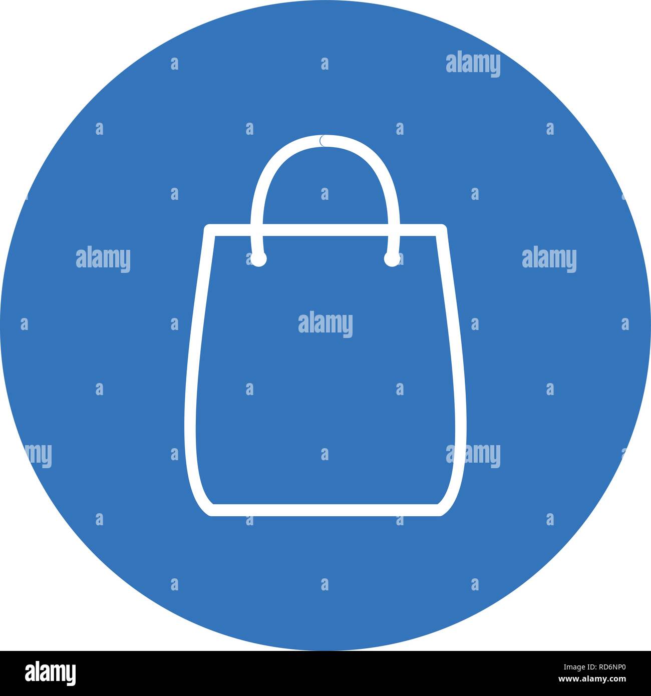 Shopping Bag Sign Icon Vector Illustration For Personal And Commercial Use... Clean Look Trendy Icon... Stock Vector