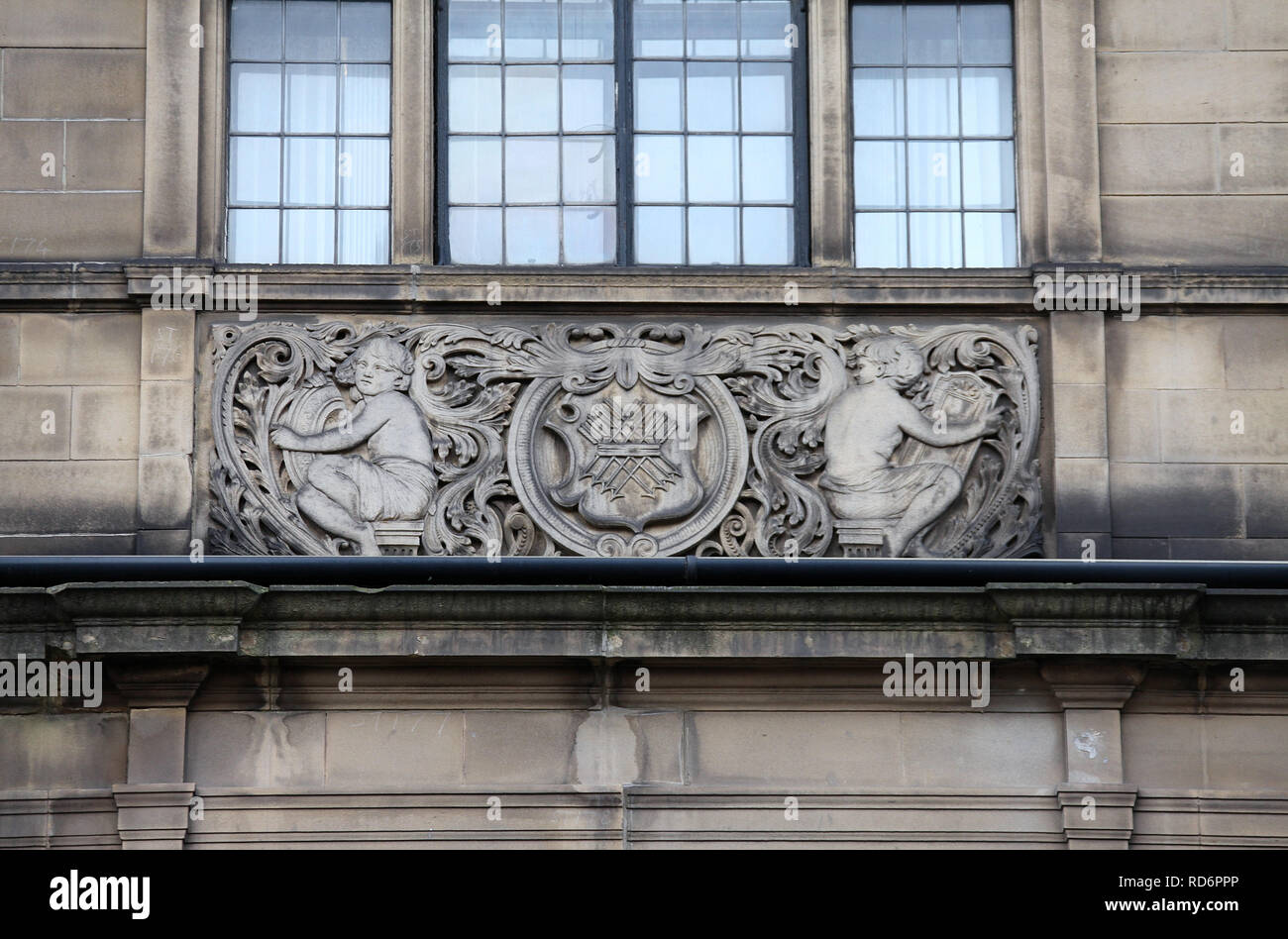 Sheffield Town Hall Stock Photo Alamy