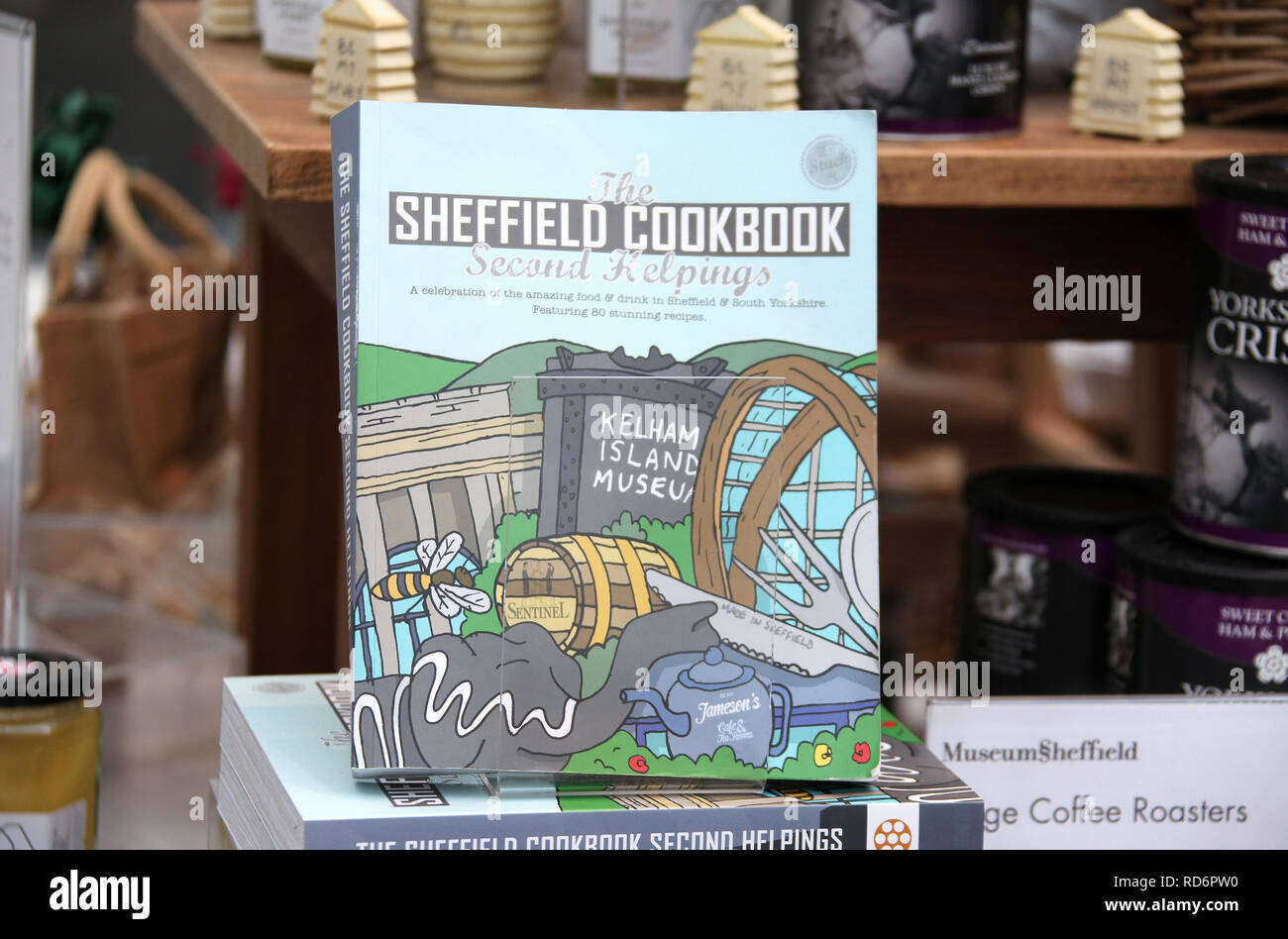 Sheffield Cookbook Stock Photo