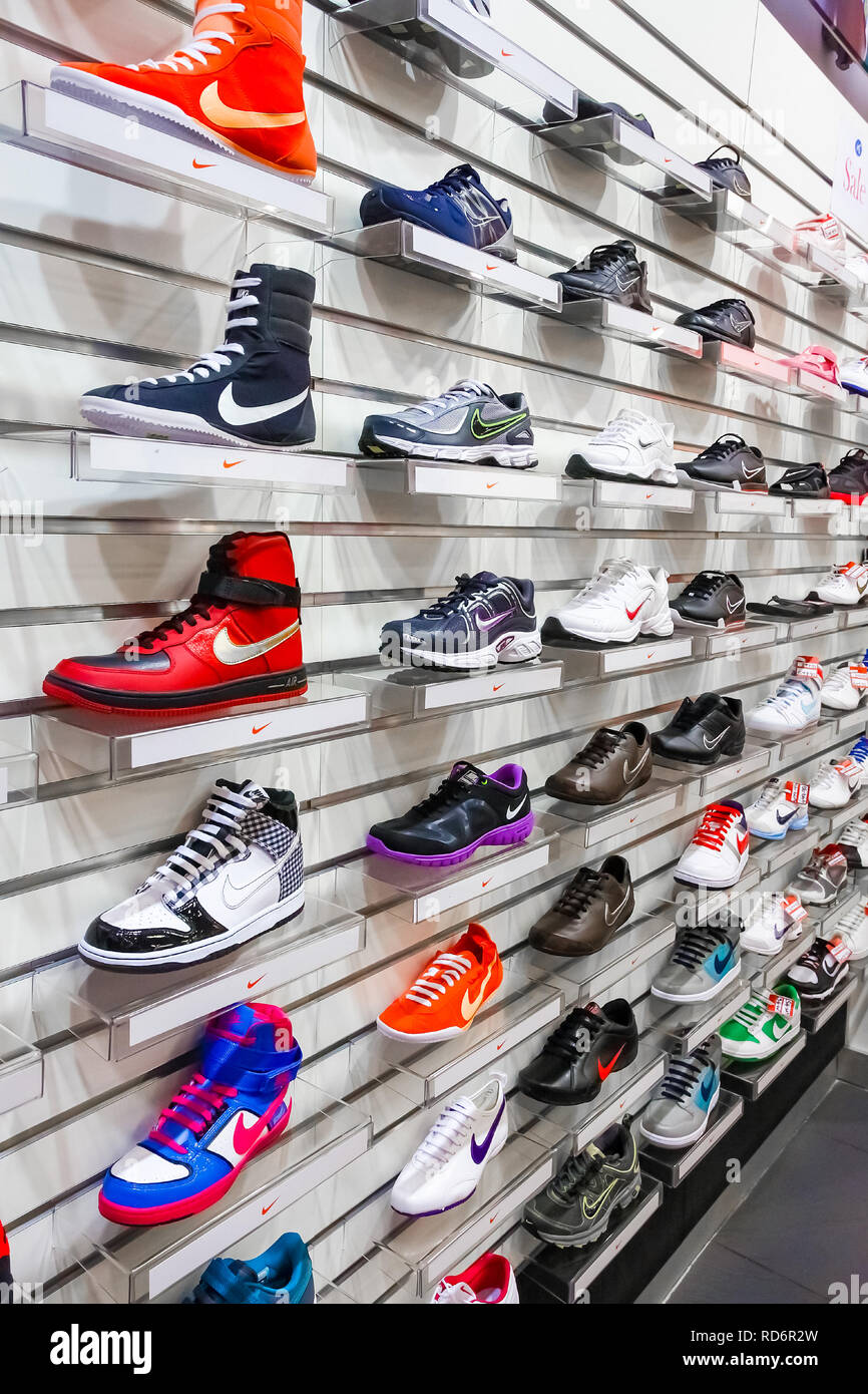 Nike Shoe Outlet High Resolution Stock Photography and Images - Alamy