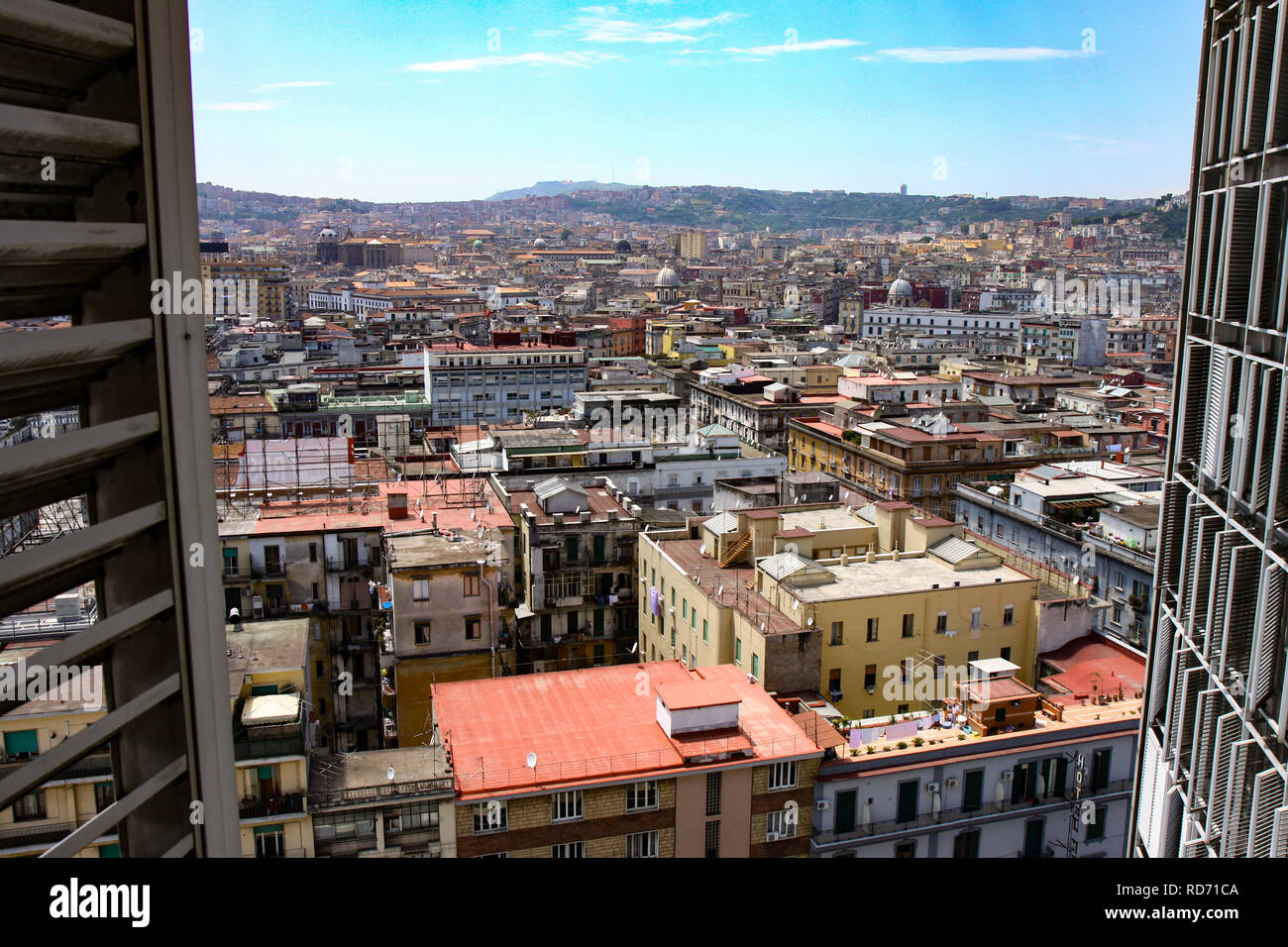 View of the best churches to visit in Naples Stock Photo Alamy