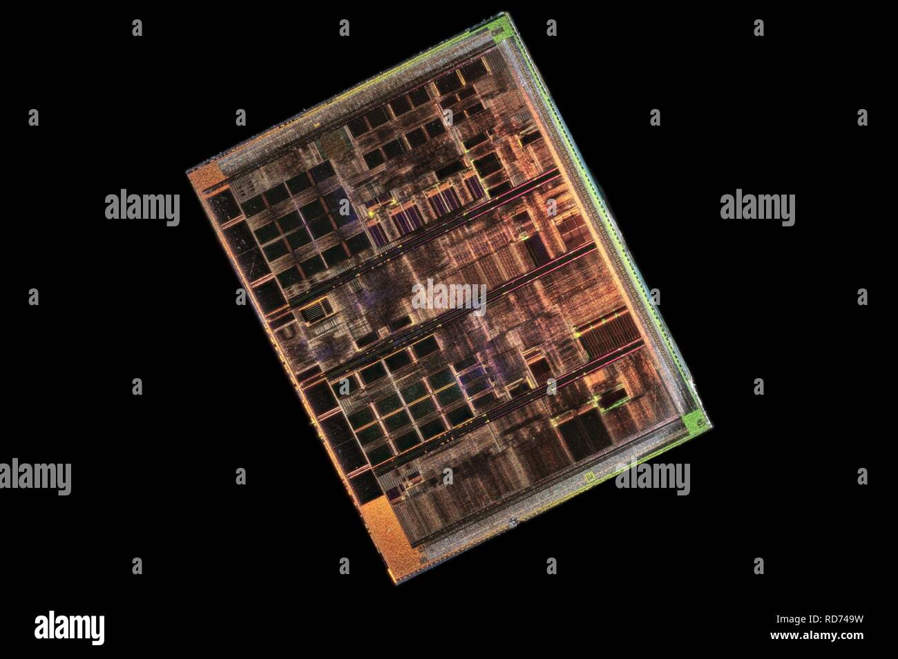 AMD@180nm@K7@Morgan@Duron@DHD1200AMT1B AHLCA0151VPDW Stack Stock Photo ...