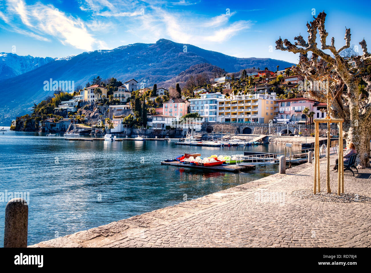 Ascona locarno hi-res stock photography and images - Alamy