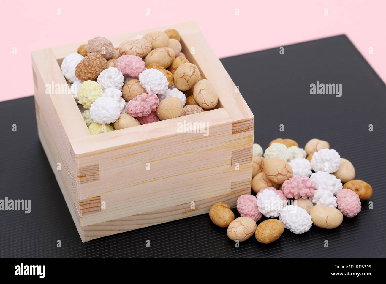 Japanese traditional event, soybean snacks are used on an annual event