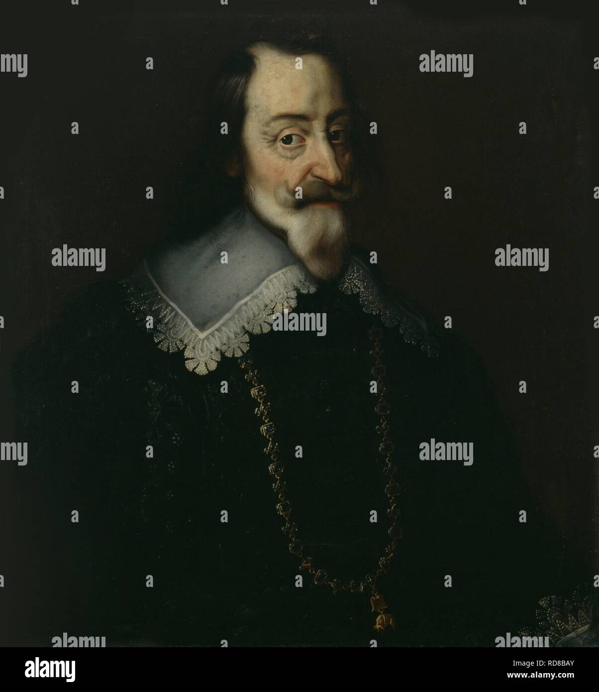 Duke Maximilian I of Bavaria (1573-1651), Prince-elector of the Holy Roman Empire. Museum: DEUTSCHES HISTORISCHES MUSEUM. Author: VON SANDRART, JOACHIM. Stock Photo