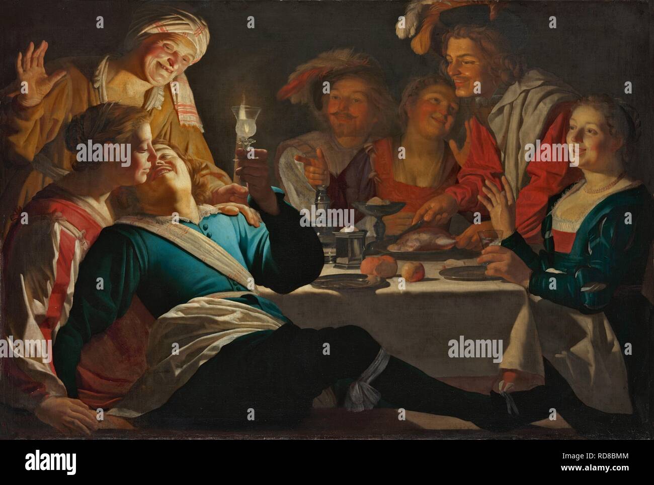 Merry Company Museum Alte Pinakothek Munich Author HONTHORST merry-company-museum-alte-pinakothek-munich-author-honthorst