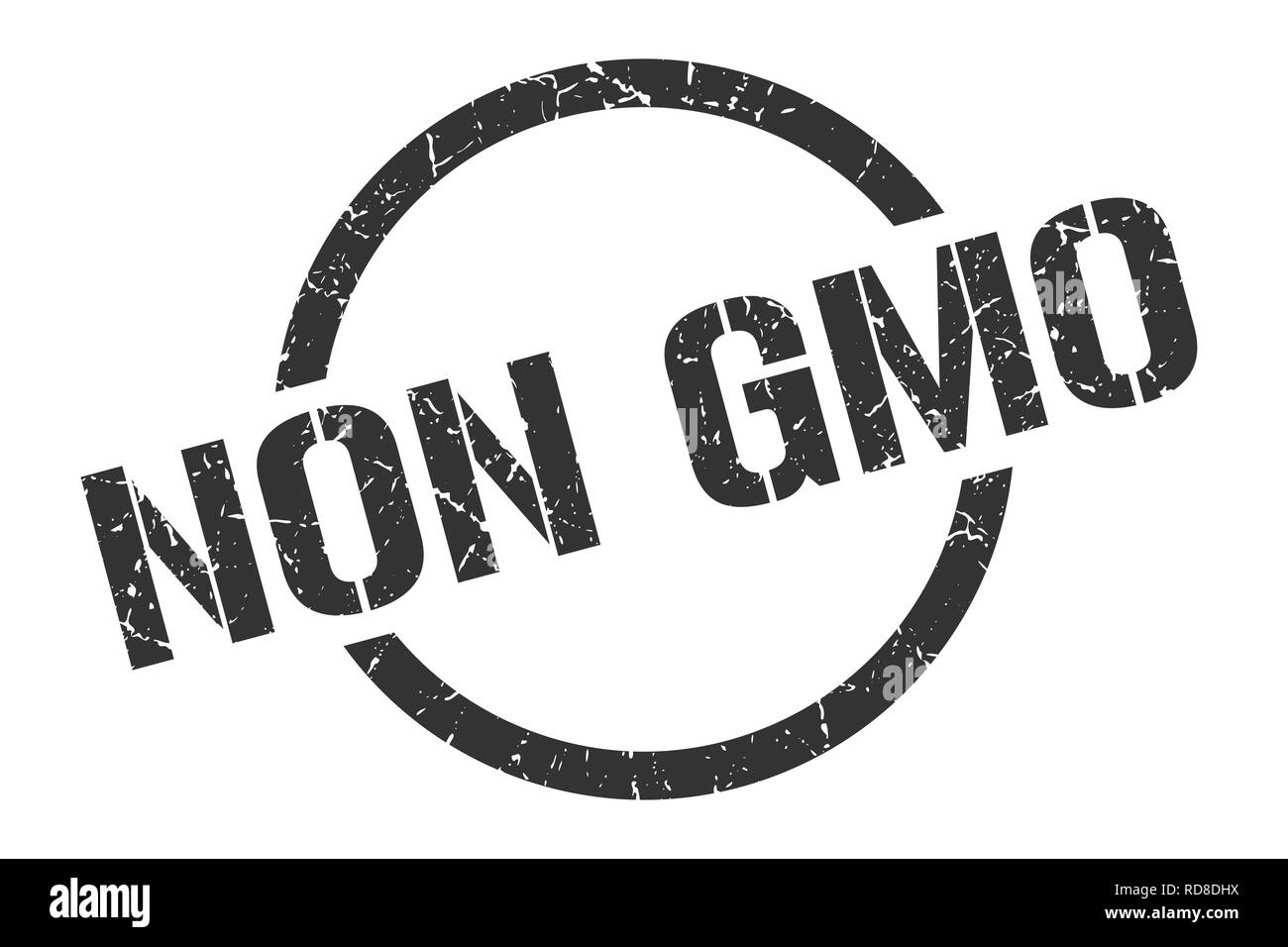 non gmo black round stamp Stock Vector Image & Art - Alamy