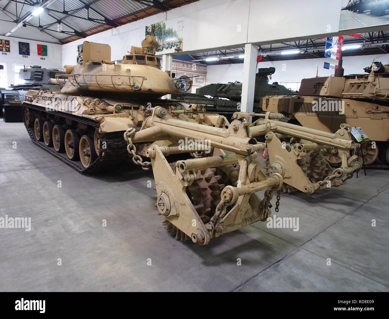 AMX 30 EBD in the Musée des Blindés pic4. Stock Photo