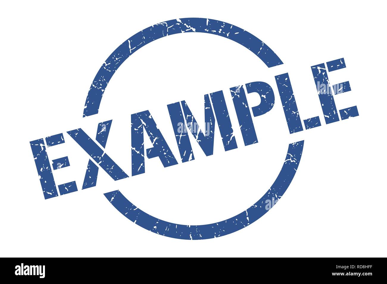example blue round stamp Stock Vector Image & Art - Alamy
