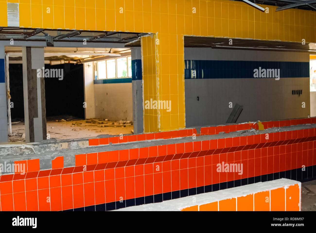 Abandoned US Air Force Base Crete, Greece. Abandoned buildings and