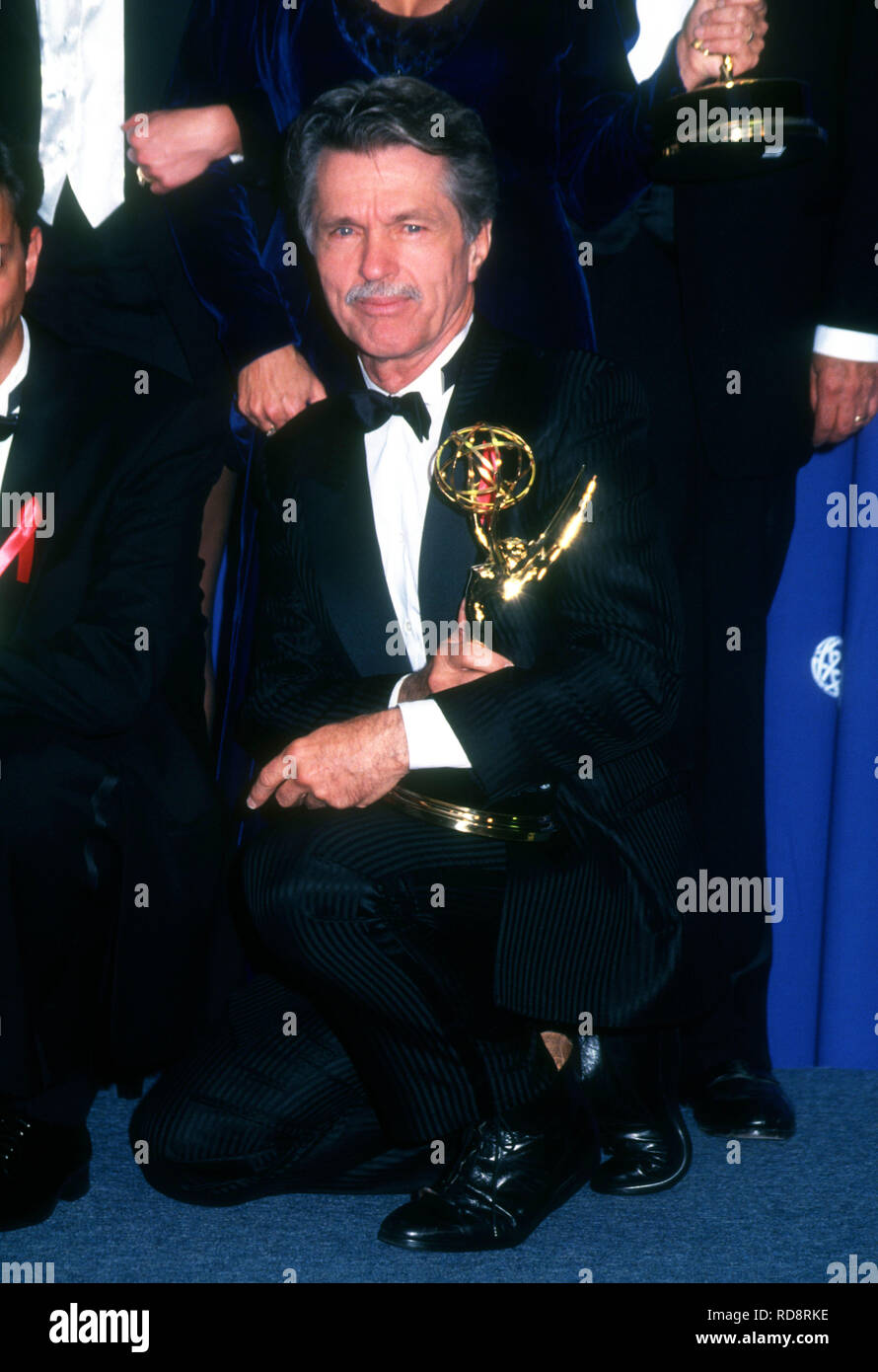 PASADENA, CA - SEPTEMBER 19: Actor Tom Skerritt attends the 45th Annual Primetime Emmy Awards on September 19, 1993 at Pasadena Civic Auditorium in Pasadena, California. Photo by Barry King/Alamy Stock Photo Stock Photo
