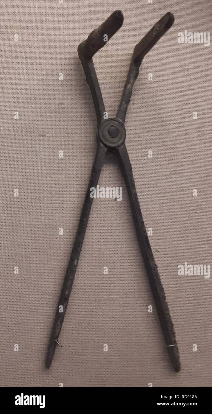 Ancient roman rectal speculum Stock Photo Alamy