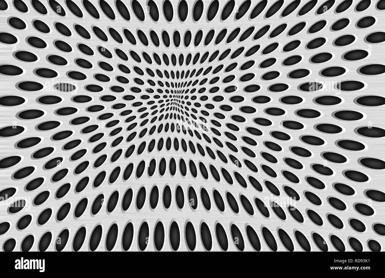 Abstract black circles with background illustration innovation Stock ...