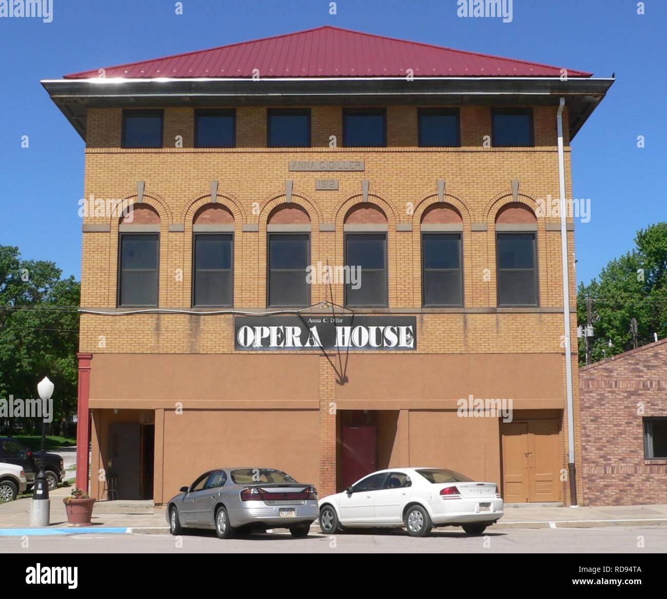 Anna C. Diller Opera House from E 1 Stock Photo Alamy