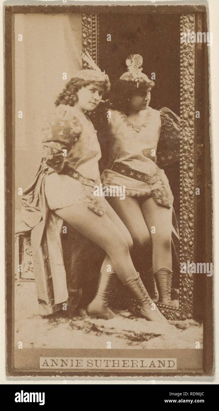 Annie Sutherland, from the Actresses series (N668 Stock Photo - Alamy