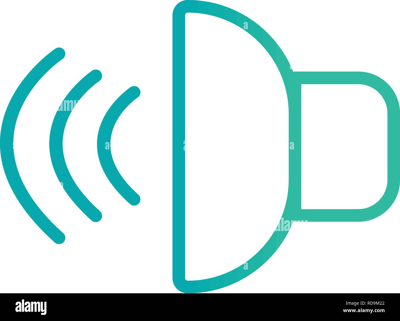 Vector Multimedia Icon Stock Vector