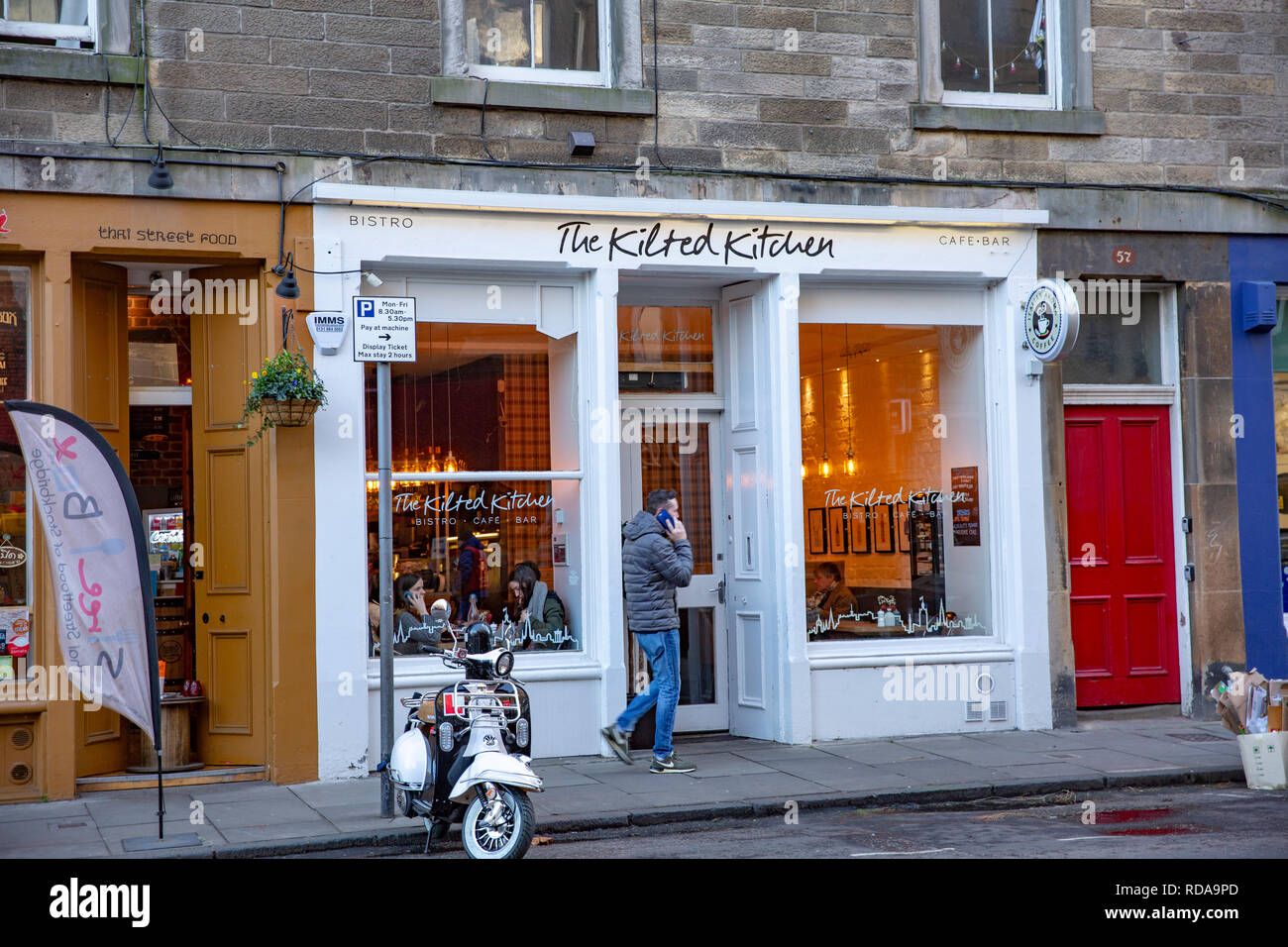 The Kitchen Edinburgh Stock Photos & The Kitchen Edinburgh Stock Images