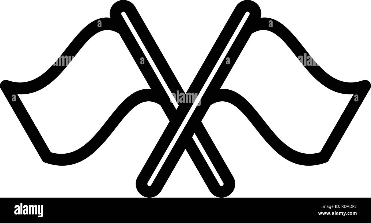 Racing Sign Icon Vector Illustration For Personal And Commercial Use ...