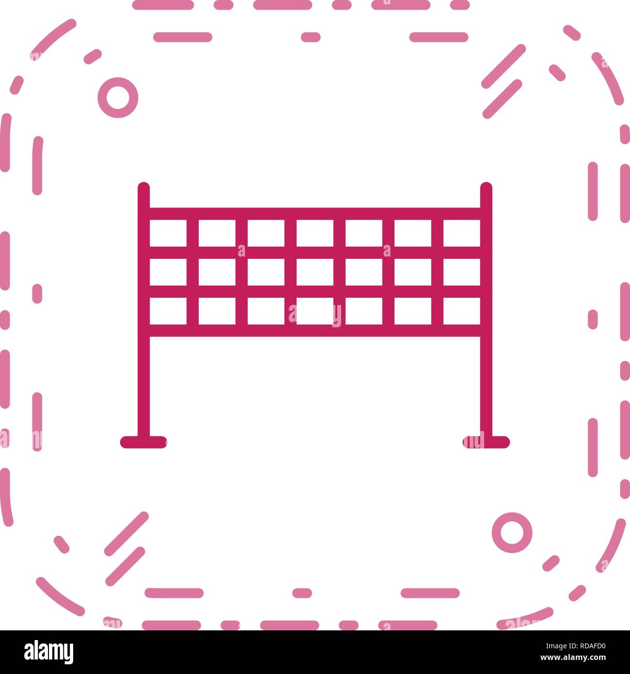 Stadium badminton Stock Vector Images - Alamy