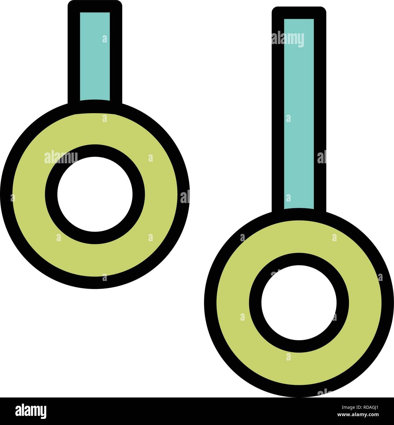 Olympics rings symbol sign Stock Vector Images - Alamy