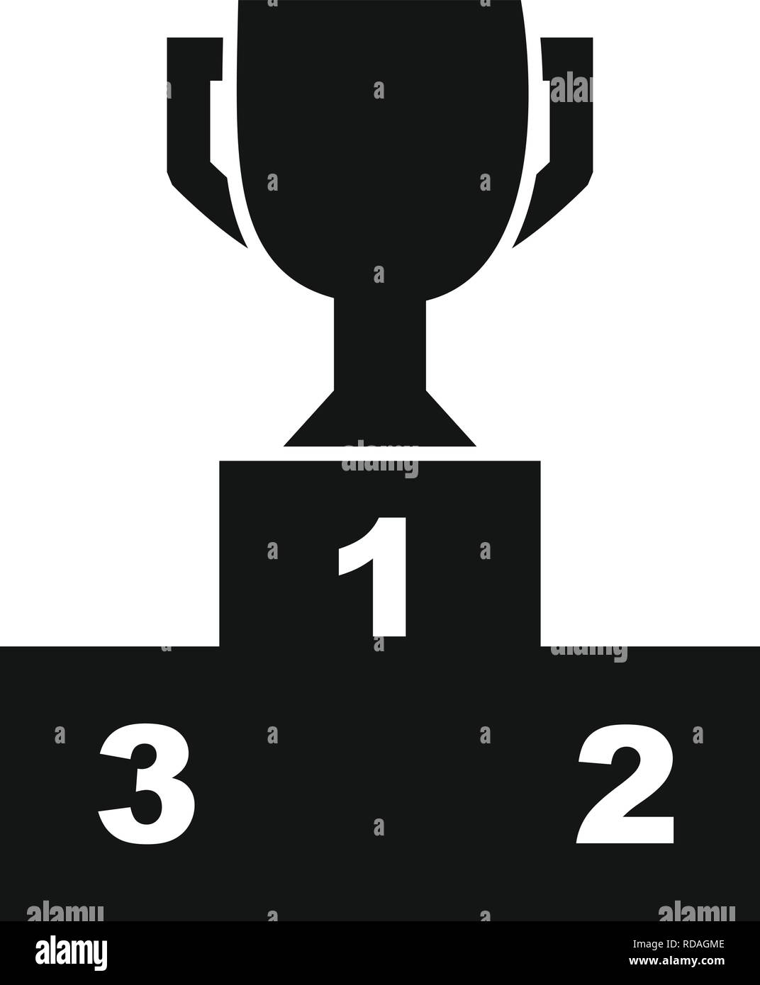 Podium Sign Icon Vector Illustration For Personal And Commercial Use ...