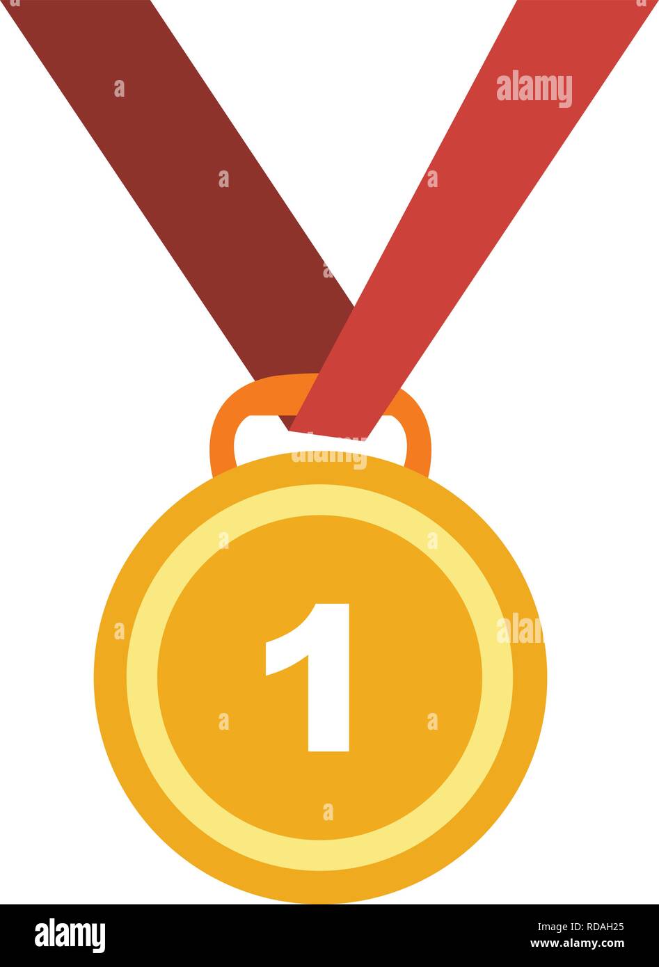 Medal Sign Icon Vector Illustration For Personal And Commercial Use... Clean Look Trendy Icon... Stock Vector