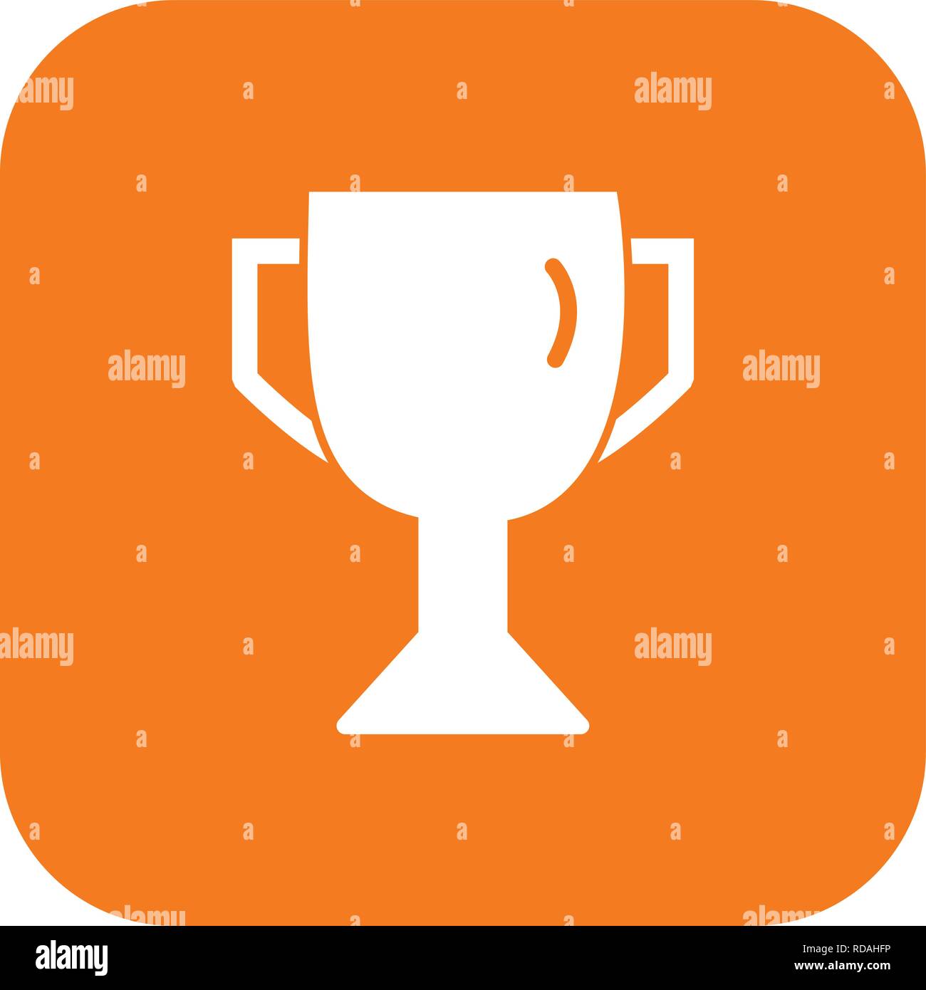 Trophy Sign Icon Vector Illustration For Personal And Commercial Use... Clean Look Trendy Icon... Stock Vector
