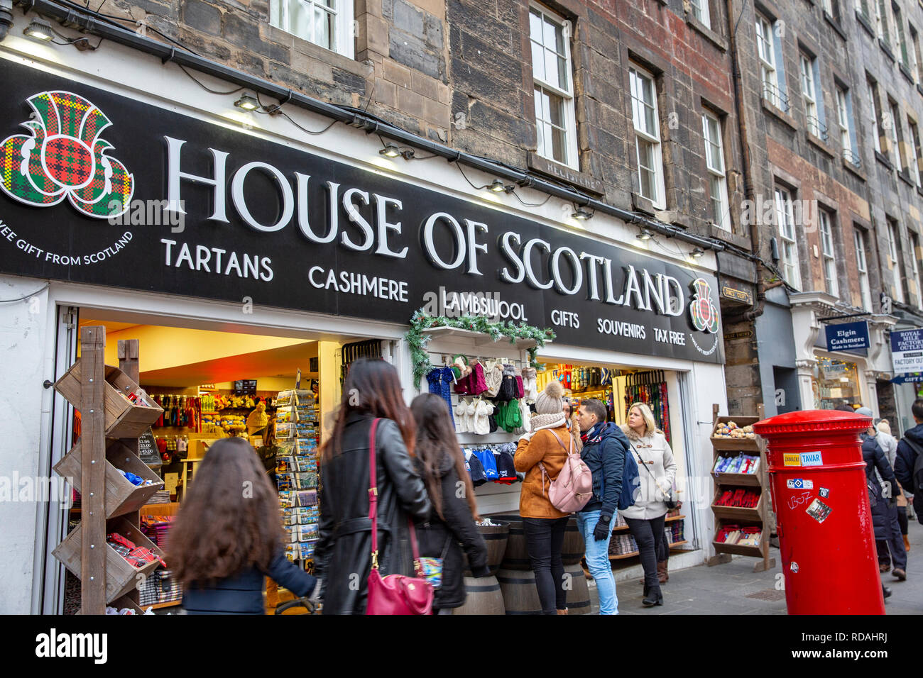 Tartan house hires stock photography and images Alamy