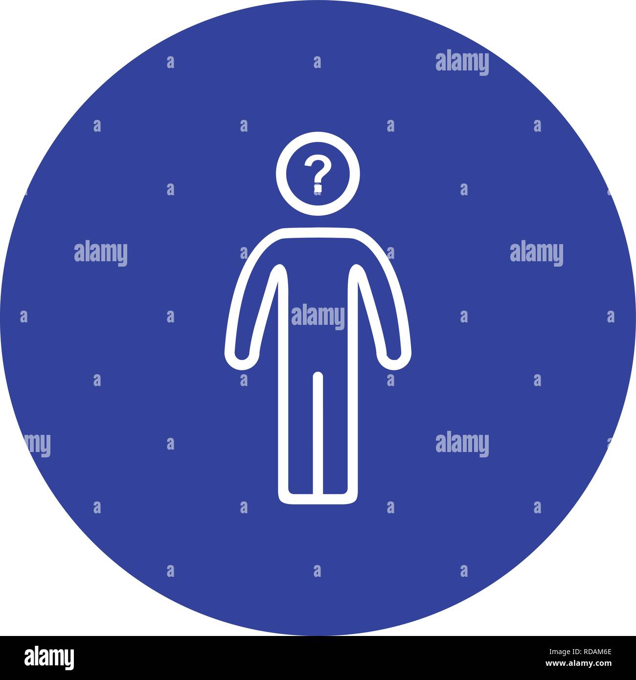 Decision Making Vector Icon Sign Icon Vector Illustration For Personal And Commercial Use... Clean Look Trendy Icon... Stock Vector
