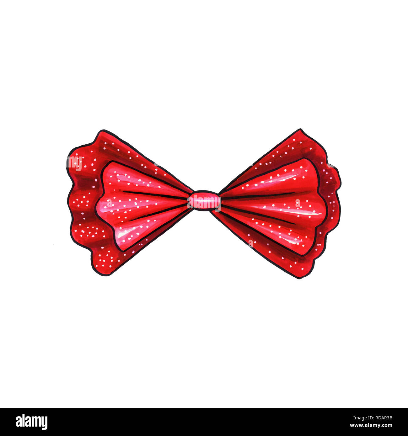 Hair Bow Drawing