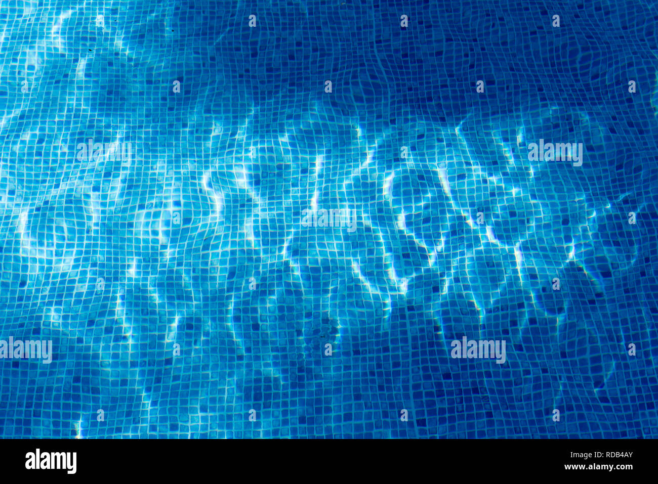 Blue tiled swimming pool hi-res stock photography and images - Alamy