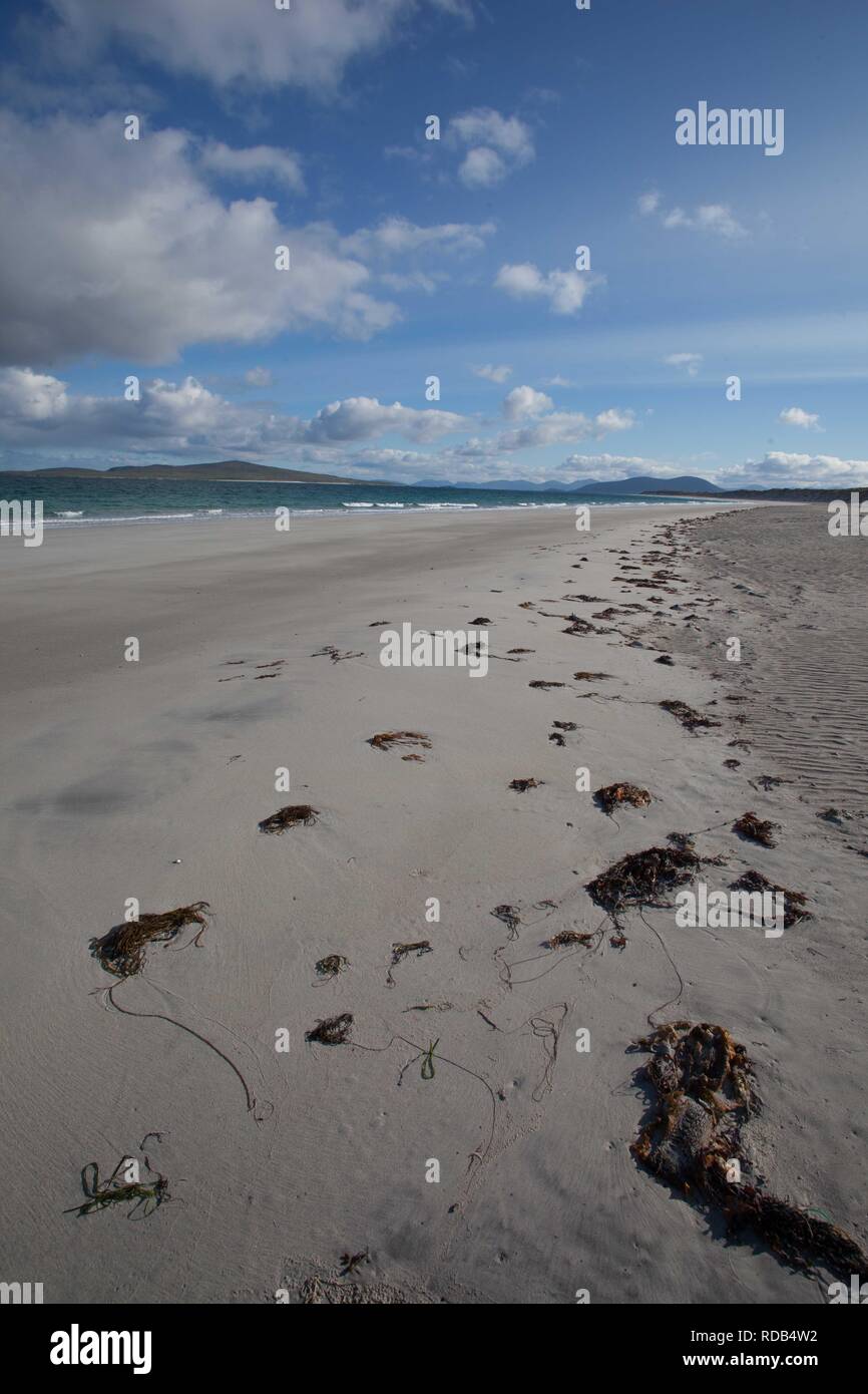 West beach , white beach at low tide ,Atlantic facing beach Stock Photo
